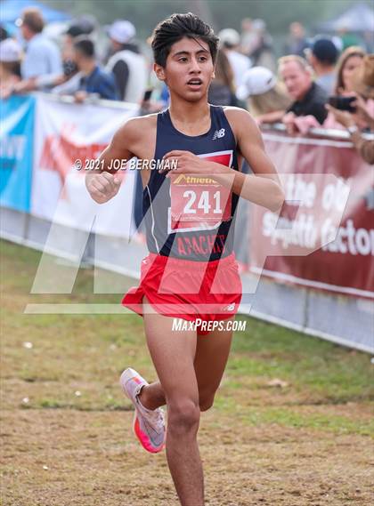 Thumbnail 2 in CIF Central Section Cross Country Championships (Boys D2 Race) photogallery.