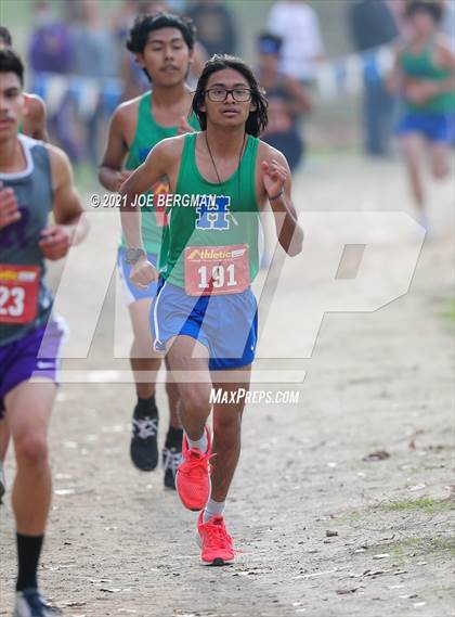 Thumbnail 2 in CIF Central Section Cross Country Championships (Boys D2 Race) photogallery.