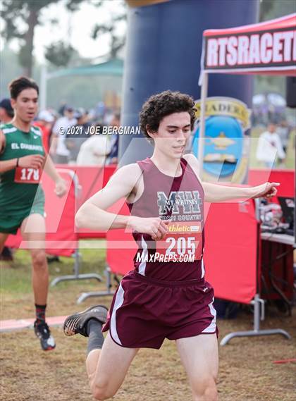 Thumbnail 1 in CIF Central Section Cross Country Championships (Boys D2 Race) photogallery.