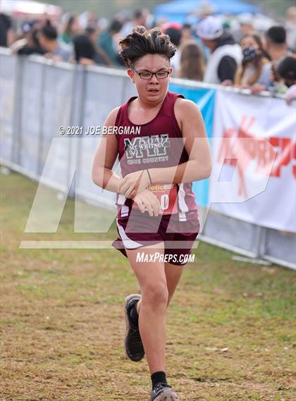 Thumbnail 3 in CIF Central Section Cross Country Championships (Boys D2 Race) photogallery.
