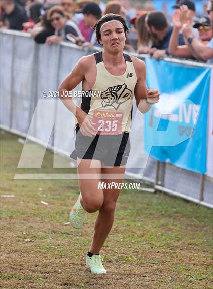 Thumbnail 2 in CIF Central Section Cross Country Championships (Boys D2 Race) photogallery.