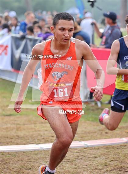 Thumbnail 2 in CIF Central Section Cross Country Championships (Boys D2 Race) photogallery.