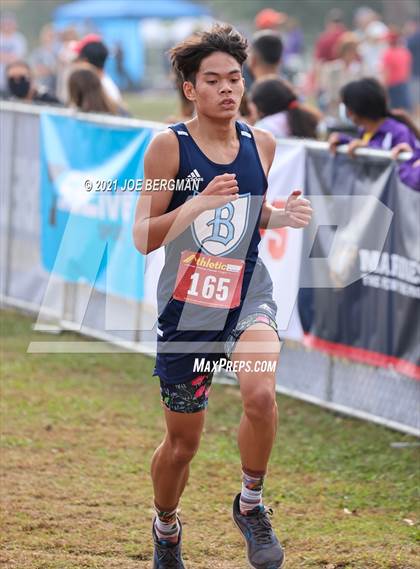 Thumbnail 1 in CIF Central Section Cross Country Championships (Boys D2 Race) photogallery.