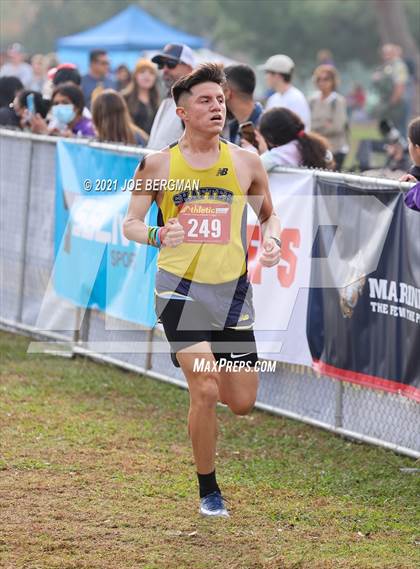 Thumbnail 1 in CIF Central Section Cross Country Championships (Boys D2 Race) photogallery.