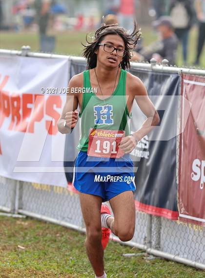 Thumbnail 3 in CIF Central Section Cross Country Championships (Boys D2 Race) photogallery.