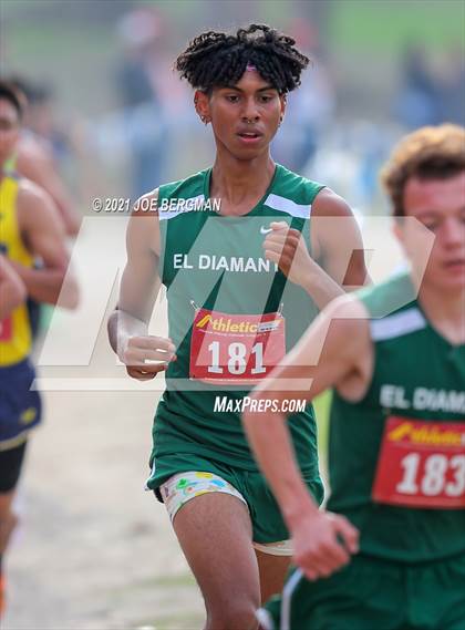 Thumbnail 2 in CIF Central Section Cross Country Championships (Boys D2 Race) photogallery.
