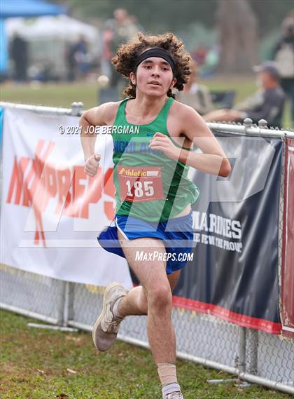 Thumbnail 3 in CIF Central Section Cross Country Championships (Boys D2 Race) photogallery.