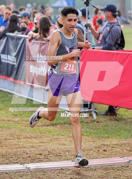 Thumbnail 3 in CIF Central Section Cross Country Championships (Boys D2 Race) photogallery.