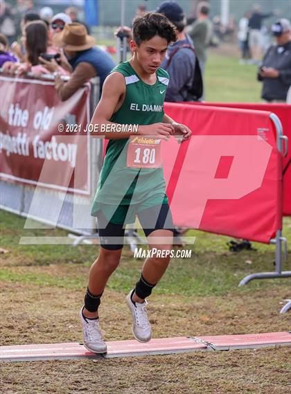Thumbnail 2 in CIF Central Section Cross Country Championships (Boys D2 Race) photogallery.
