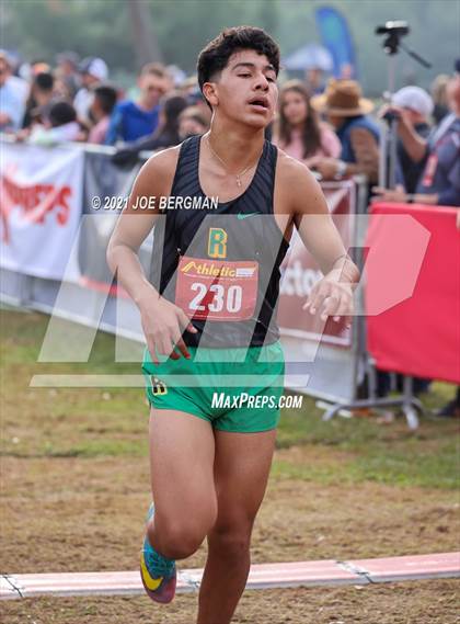 Thumbnail 2 in CIF Central Section Cross Country Championships (Boys D2 Race) photogallery.