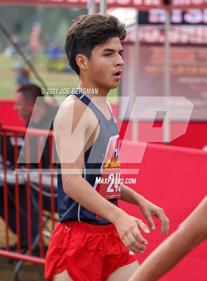 Thumbnail 3 in CIF Central Section Cross Country Championships (Boys D2 Race) photogallery.