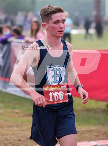 Thumbnail 3 in CIF Central Section Cross Country Championships (Boys D2 Race) photogallery.