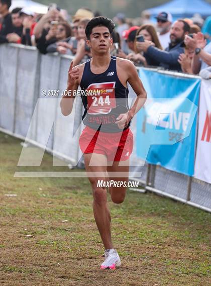 Thumbnail 1 in CIF Central Section Cross Country Championships (Boys D2 Race) photogallery.