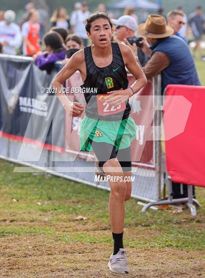 Thumbnail 3 in CIF Central Section Cross Country Championships (Boys D2 Race) photogallery.