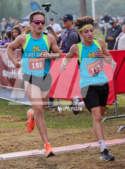 Thumbnail 2 in CIF Central Section Cross Country Championships (Boys D2 Race) photogallery.