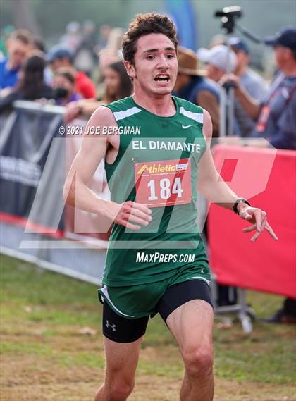 Thumbnail 1 in CIF Central Section Cross Country Championships (Boys D2 Race) photogallery.