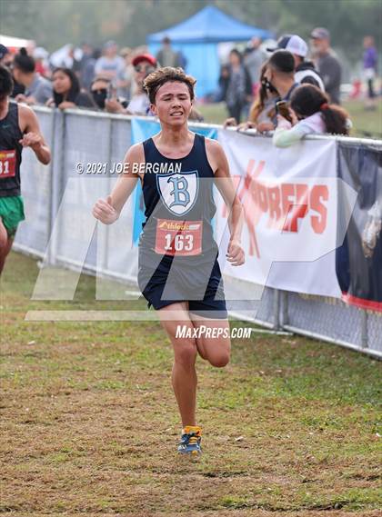 Thumbnail 3 in CIF Central Section Cross Country Championships (Boys D2 Race) photogallery.