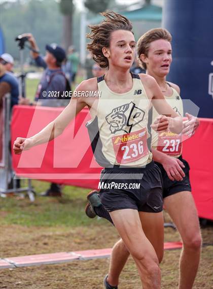 Thumbnail 1 in CIF Central Section Cross Country Championships (Boys D2 Race) photogallery.