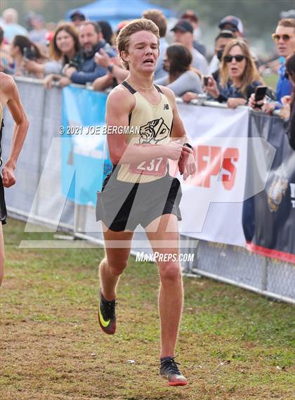 Thumbnail 2 in CIF Central Section Cross Country Championships (Boys D2 Race) photogallery.