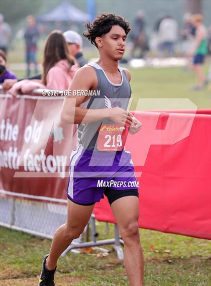 Thumbnail 2 in CIF Central Section Cross Country Championships (Boys D2 Race) photogallery.