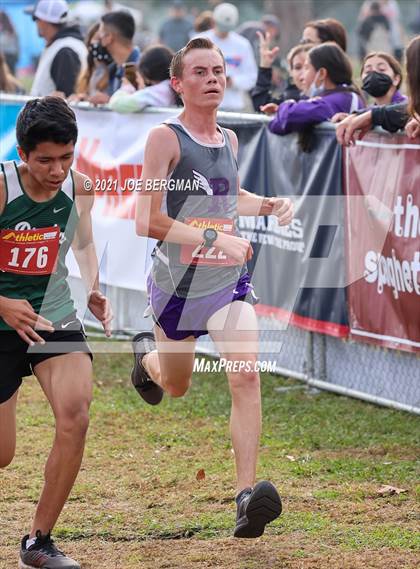 Thumbnail 3 in CIF Central Section Cross Country Championships (Boys D2 Race) photogallery.