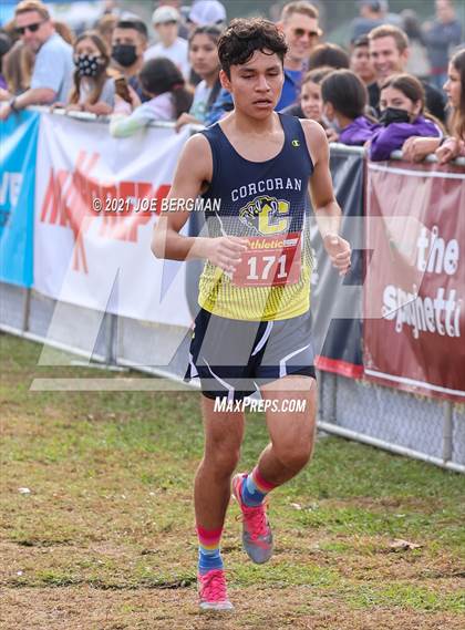 Thumbnail 3 in CIF Central Section Cross Country Championships (Boys D2 Race) photogallery.