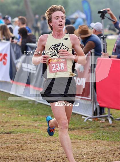 Thumbnail 2 in CIF Central Section Cross Country Championships (Boys D2 Race) photogallery.