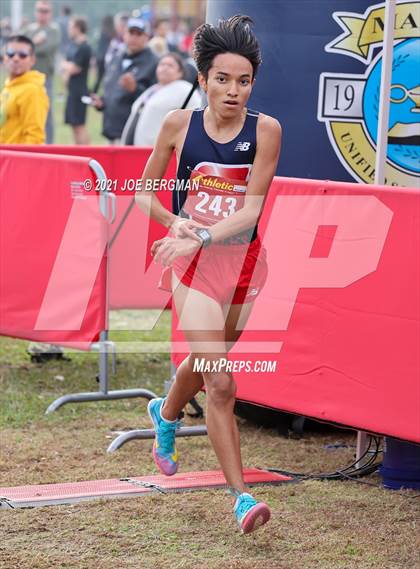 Thumbnail 3 in CIF Central Section Cross Country Championships (Boys D2 Race) photogallery.