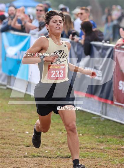 Thumbnail 1 in CIF Central Section Cross Country Championships (Boys D2 Race) photogallery.