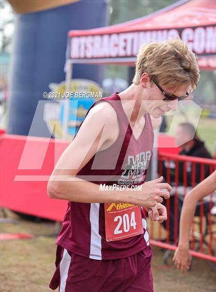 Thumbnail 1 in CIF Central Section Cross Country Championships (Boys D2 Race) photogallery.