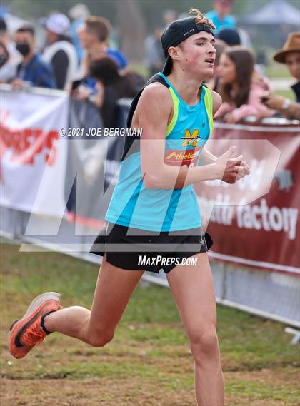 Thumbnail 3 in CIF Central Section Cross Country Championships (Boys D2 Race) photogallery.