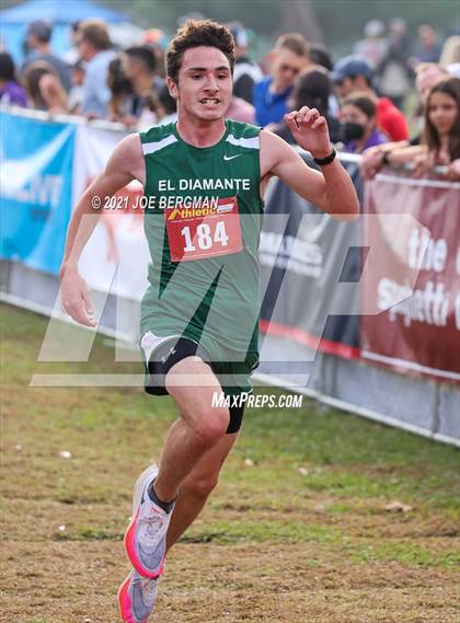 Thumbnail 3 in CIF Central Section Cross Country Championships (Boys D2 Race) photogallery.