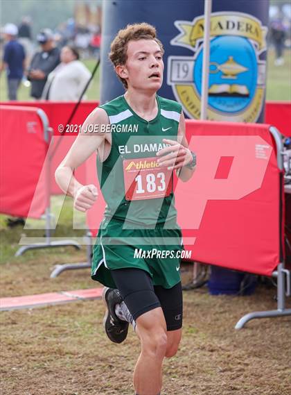 Thumbnail 1 in CIF Central Section Cross Country Championships (Boys D2 Race) photogallery.