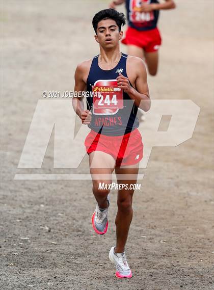 Thumbnail 3 in CIF Central Section Cross Country Championships (Boys D2 Race) photogallery.