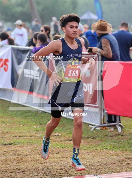 Thumbnail 2 in CIF Central Section Cross Country Championships (Boys D2 Race) photogallery.