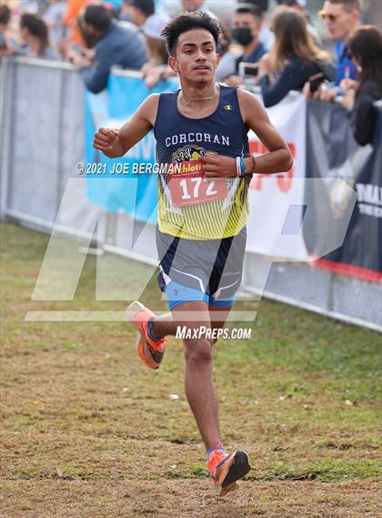 Thumbnail 3 in CIF Central Section Cross Country Championships (Boys D2 Race) photogallery.