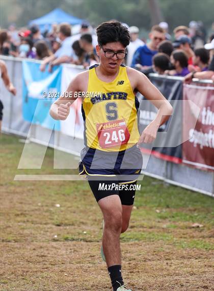 Thumbnail 3 in CIF Central Section Cross Country Championships (Boys D2 Race) photogallery.
