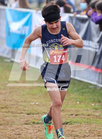 Thumbnail 2 in CIF Central Section Cross Country Championships (Boys D2 Race) photogallery.