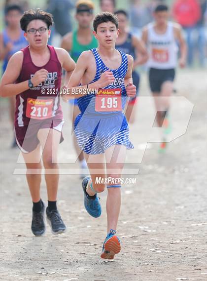 Thumbnail 3 in CIF Central Section Cross Country Championships (Boys D2 Race) photogallery.