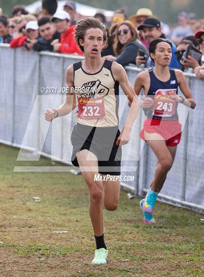 Thumbnail 1 in CIF Central Section Cross Country Championships (Boys D2 Race) photogallery.