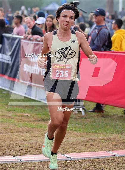 Thumbnail 3 in CIF Central Section Cross Country Championships (Boys D2 Race) photogallery.