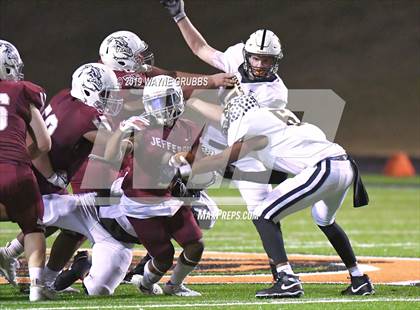 Thumbnail 1 in Jefferson vs. Malakoff (UIL 3A Area Region II Playoff) photogallery.
