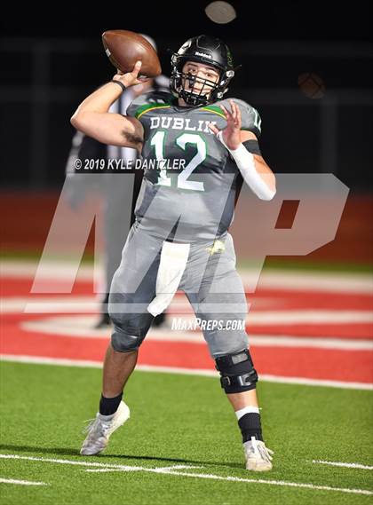 Thumbnail 2 in Holliday vs. Dublin (UIL 3A Division 2 Region 2 Bidistrict) photogallery.