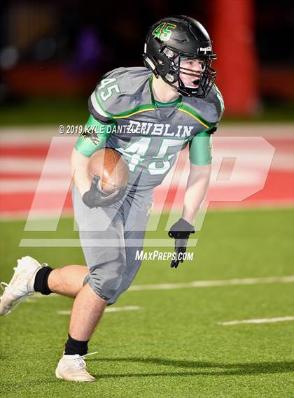 Thumbnail 1 in Holliday vs. Dublin (UIL 3A Division 2 Region 2 Bidistrict) photogallery.