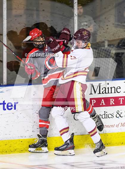 Thumbnail 1 in Thornton Academy vs. Freeport (MPA Class A State Final) photogallery.