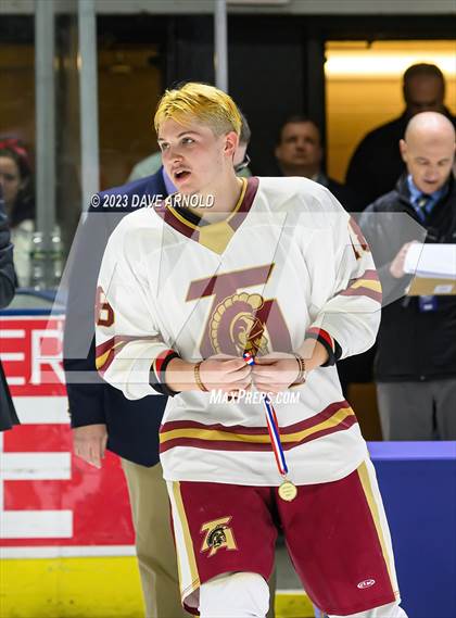 Thumbnail 2 in Thornton Academy vs. Freeport (MPA Class A State Final) photogallery.