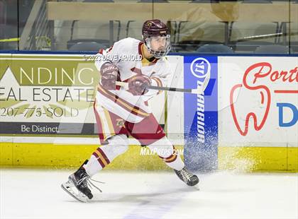 Thumbnail 1 in Thornton Academy vs. Freeport (MPA Class A State Final) photogallery.