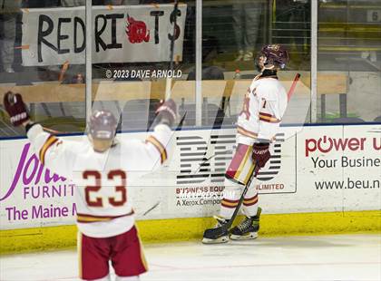 Thumbnail 2 in Thornton Academy vs. Freeport (MPA Class A State Final) photogallery.
