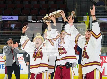 Thumbnail 2 in Thornton Academy vs. Freeport (MPA Class A State Final) photogallery.