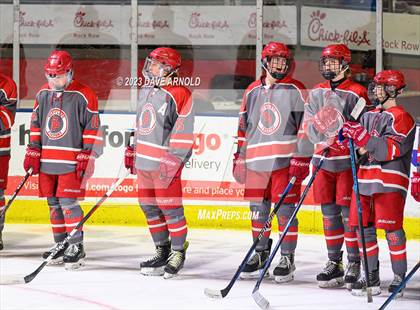 Thumbnail 3 in Thornton Academy vs. Freeport (MPA Class A State Final) photogallery.